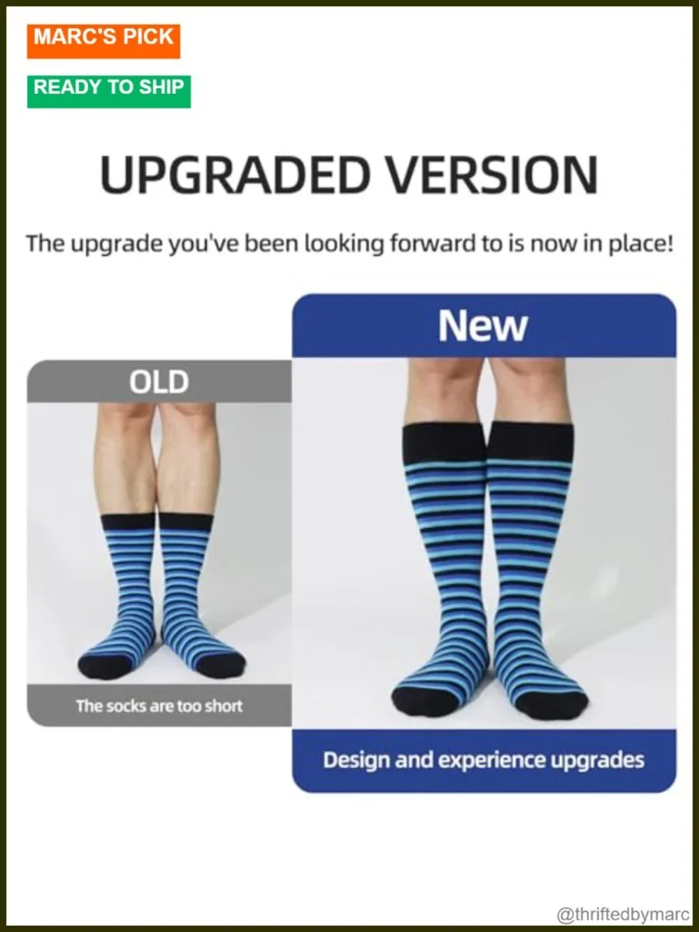 6 Pack Mens Cotton Crew Dress Socks Multi-Pack Gift Box